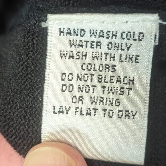 Allison Brittney Size Small Sweater/Cardigan Black - Picture 5 of 16